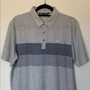 NEW Travis Mathew light grey men’s polo size: M